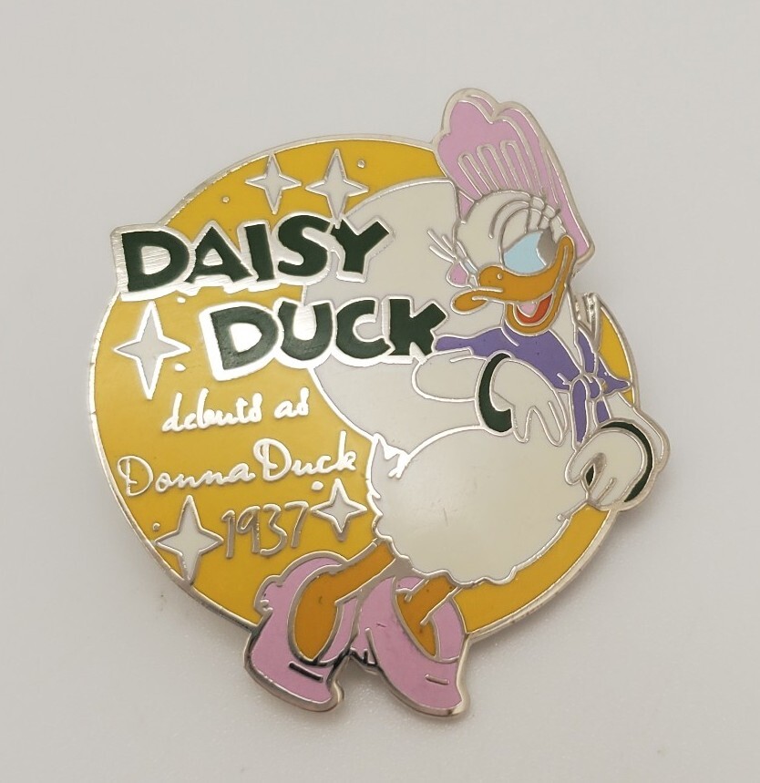 Disney Countdown to the Millennium Pin #48 of 101 Daisy Duck Debut as Donna Duck