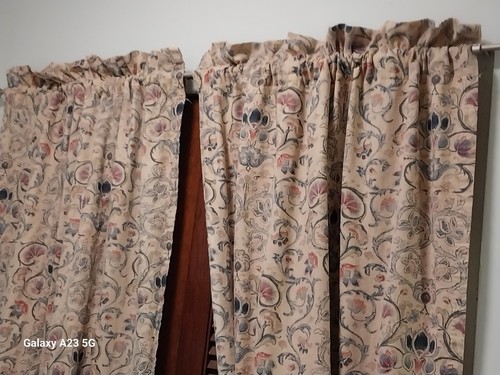 Par de cortinas vintage Ralph Lauren Provence - 84" de largo lavadas - algodón/forradas - Imagen 4 de 19