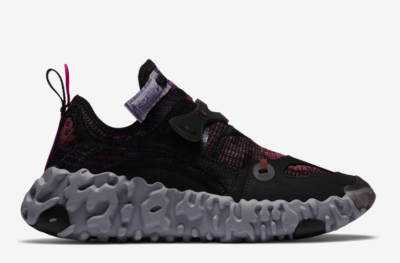 Nike Overreact Flyknit Ispa Black/Diffused Blue Shadowberry  display picture 2