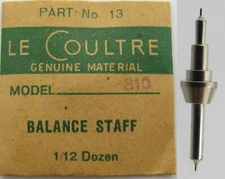 LeCoultre clock caliber 310 staff balance #723 / 13