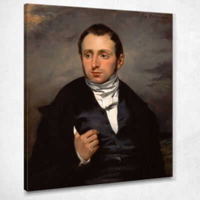 Ein Portrait von Dr. François-Marie Desmaisons Eugène Delacroix, edx4 quadro 