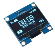 1.3" Blue OLED LCD 4Pin Display Module IIC I2C 128x64 3-5V Interface for Arduino