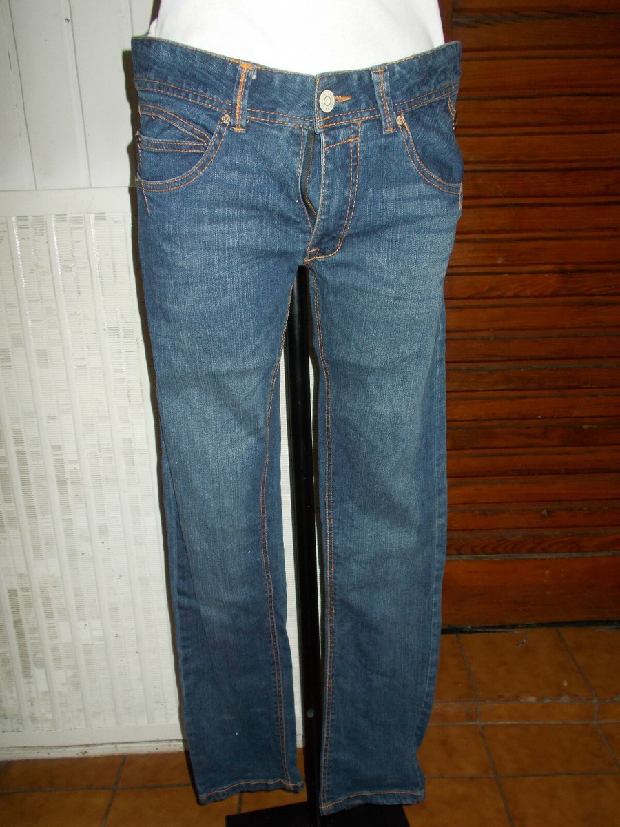 Pantalon jeans taille basse BERSHKA DENIM stretch w29 38FR 20CO41