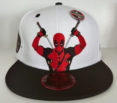 Deadpool & Wolverine Marvel Disney Fitted Hat Cap New Rare 7 5/8 SOLD OUT LIDS