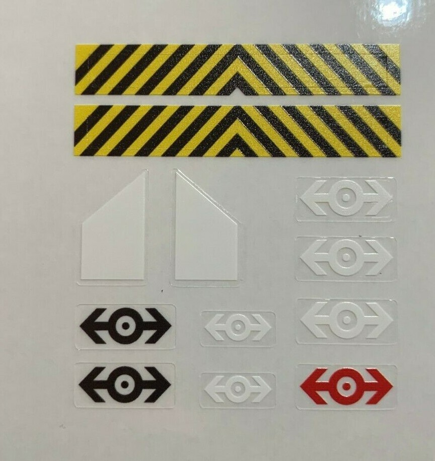 Custom Replacement Stickers for Load n' Haul Railroad 4563