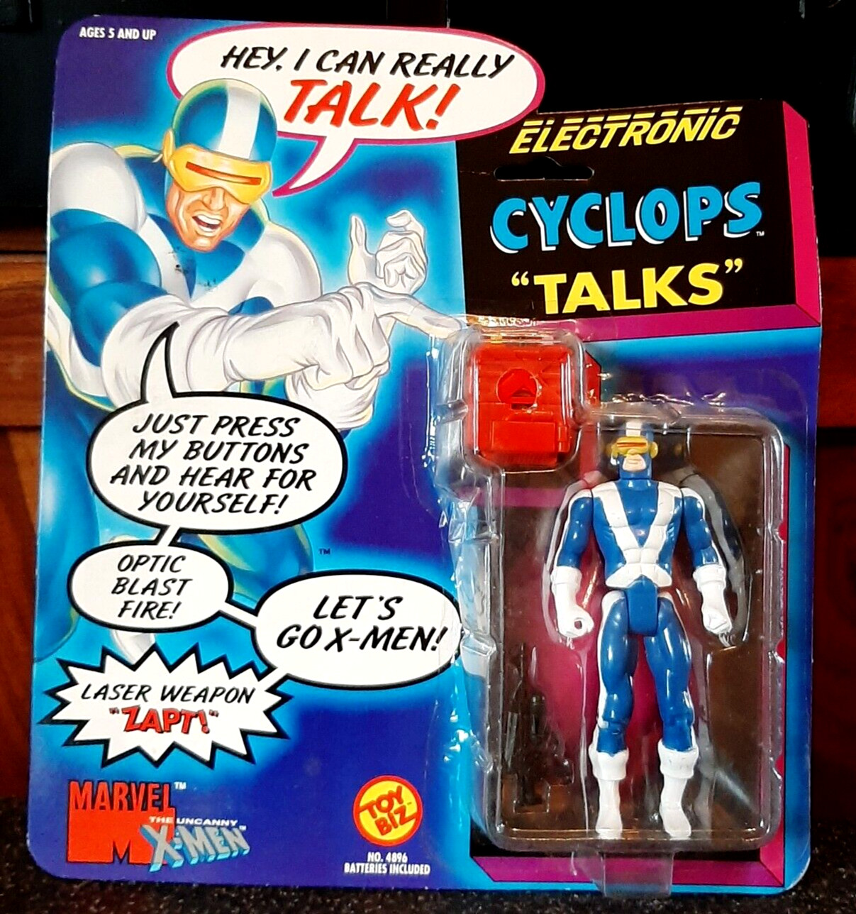 Figurine collector parlante Cyclops Toy Biz 1991 en boite d origine pour collectionneur