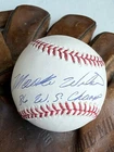 Mookie Wilson Signed Autographed "86 WS Champs" Official Major League Baseball