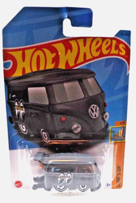 Hot Wheels Volkswagen Kool Kombi ''Surf's Up '' Gray  Mooneyes  2021