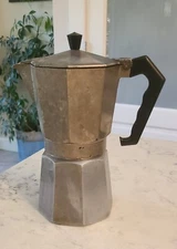 ABC  CRUSINALLO ITALY COFFEE ESPRESSO MAKER Stove or Campfire Coffee Pot
