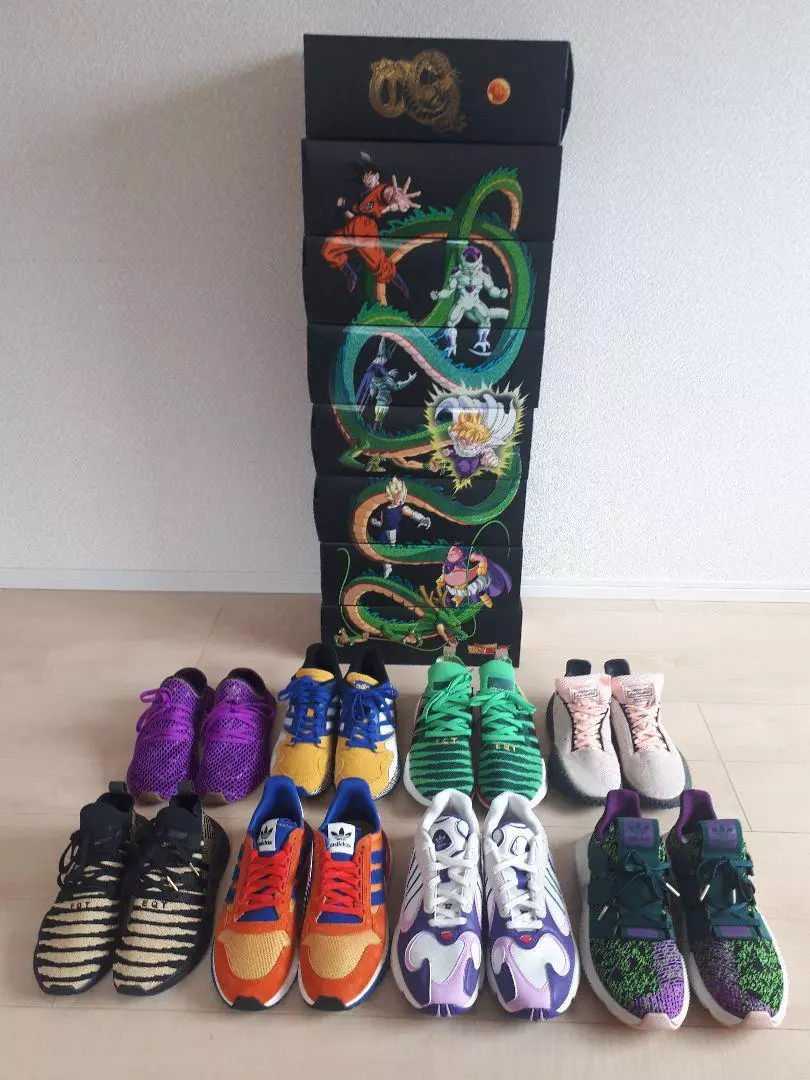 Erfenis compromis Wapenstilstand Adidas Dragon Ball collaboration Sneakers shoes 8 pairs all types set  limited | eBay