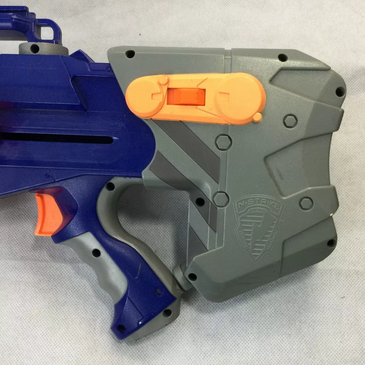  Nerf Longshot CS-6 Blue - Rare Discontinued Model