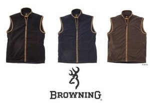 browning fleece vest