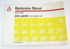 Mitsubishi D3.4dr Diesel Engine Maintenance Manual 4d31 4d31-t 4d32 6d31-t 4dr5 Mitsubishi D3.4dr Diesel Engine Maintenance Manual 4d31 4d31-t 4d32 6d31-t 4dr5