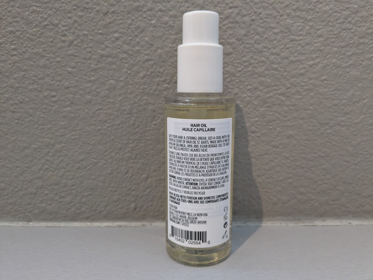 スタイリング剤 OUAI HAIR OIL 1.5 fl oz Amazon.com: OUAI Hair Oil Bundle - Hair Heat Protectant Oil