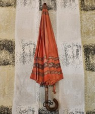 Silk Turn Of The Century Orange Small Parasol