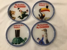 Guinness Advertising Plates  Luminarc