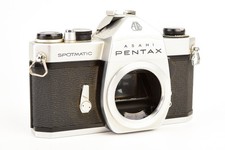 Asahi Pentax Spotmatic SP 35mm SLR Film Camera Body AS-IS Parts Repair V27