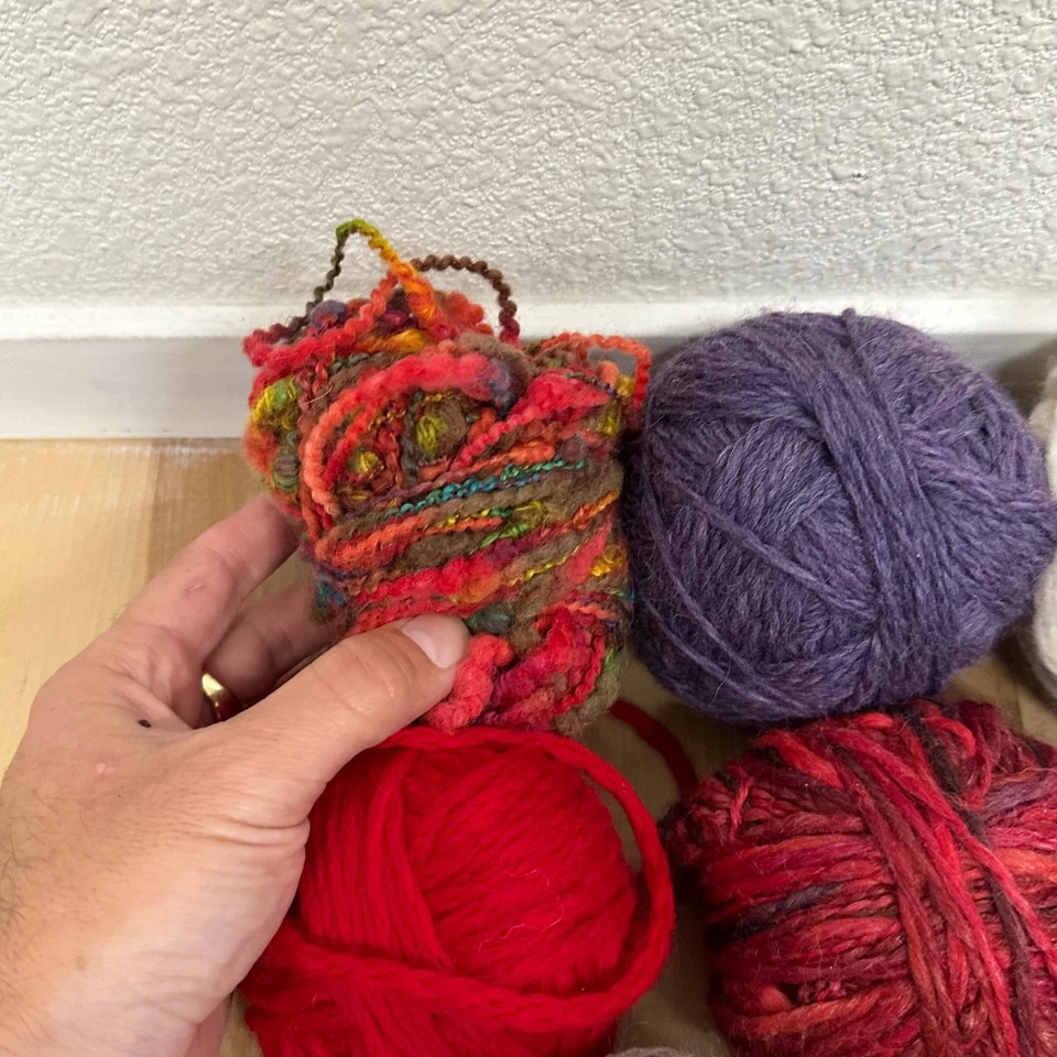 Lote de jardas mistas de lã e algodão acrílico Alpaca Elite - Imagem 4 de 4