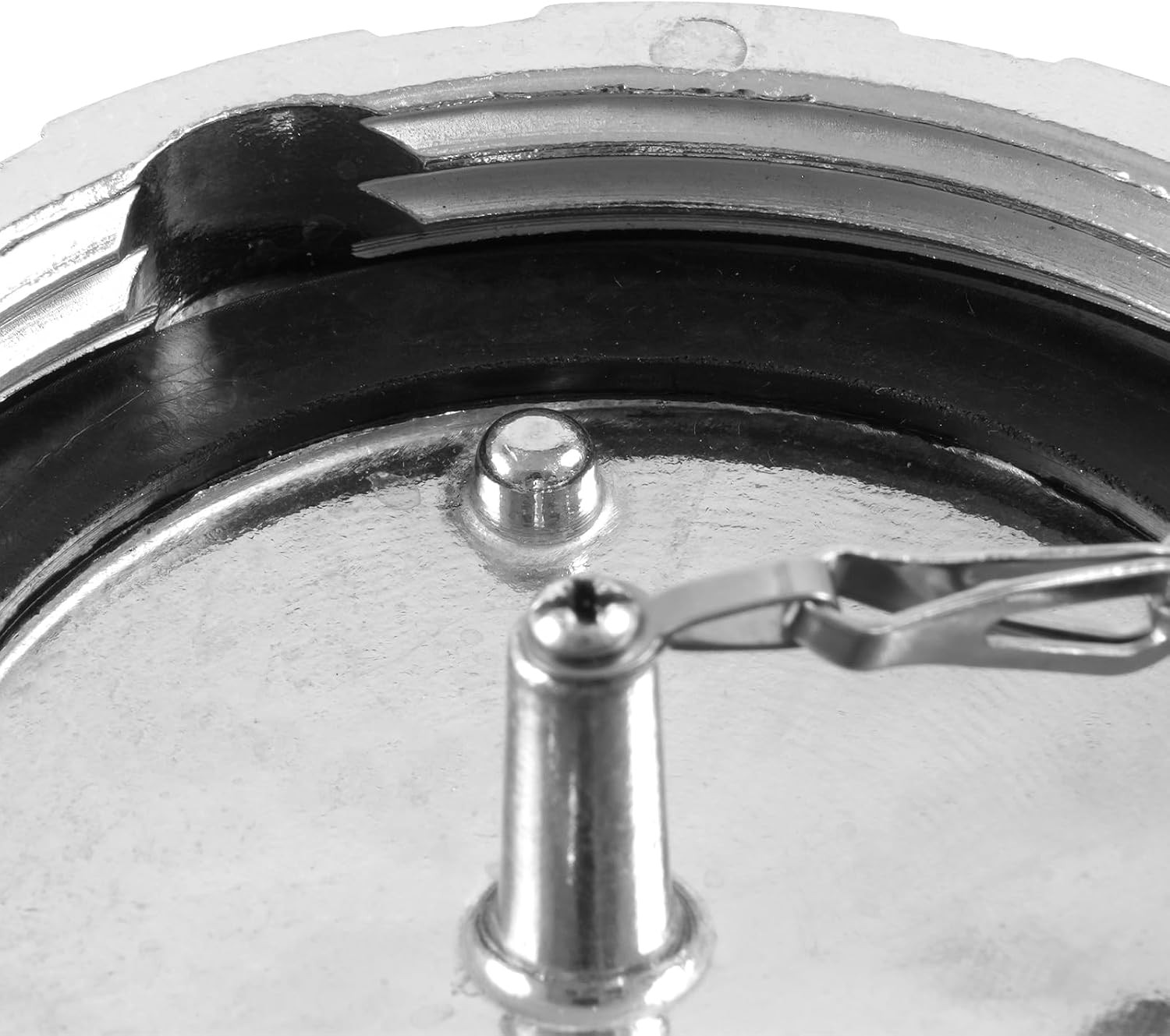 Fuel Cap for Kenworth Trucks - Non-Locking, Non-Vented, Silver 