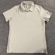 Weekend Sport Marine Layer Men's Light Gray Sport Polo Shirt 872