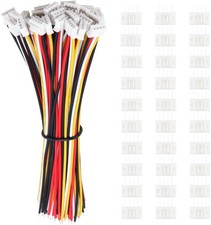 30 Sets Mini Micro JST 2.0 PH 4 Pin Stecker Stecker mit 150mm 22AWG Kabel