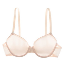 NWOT Cuup Bra Demi Mesh Blush 36D