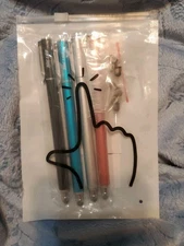 METRO Universal Stylus Pens for Touch Screens - Black/Blue/Silver/Rose Gold 