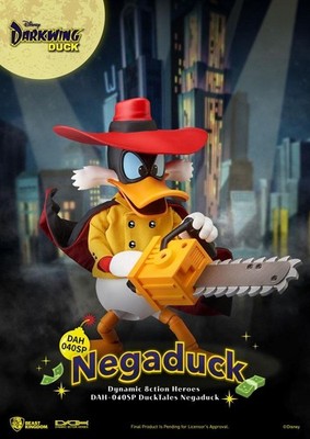 Darkwing Duck Figura Dynamic 8ction Heroes 1/9 NegaDuck 16 cm Beast Kingdom