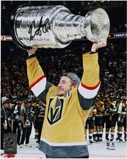 Ivan Barbashev Golden Knights Signed '23 SC Champs 8X10 Raising Cup Photo