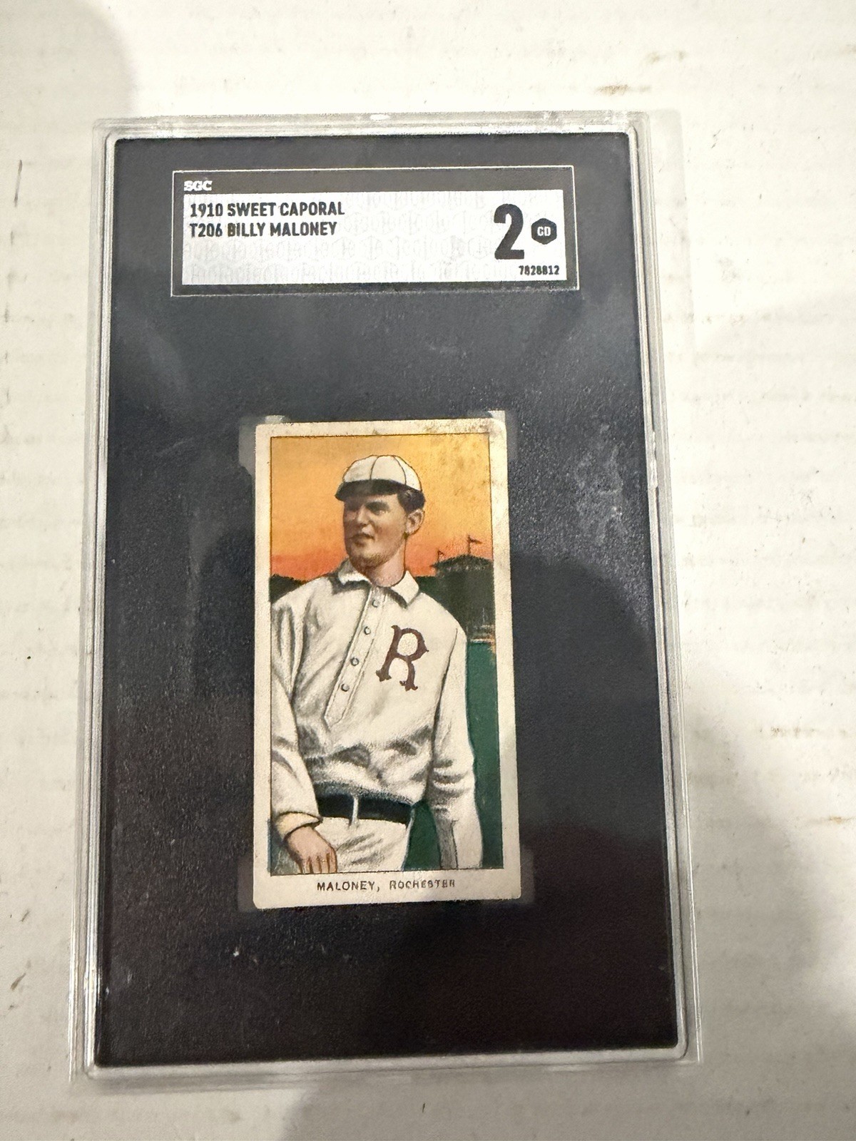 1910 SWEET CAPORAL WHITE BORDER BILLY MALONEY SGC 2