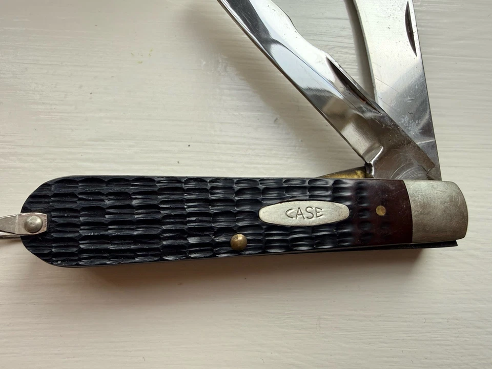 CASE XX KNIFE 1986 62031 LHR SS HAWK BILL ELECTRICIANS FOLDING POCKET KNIFE - Image 3 of 4