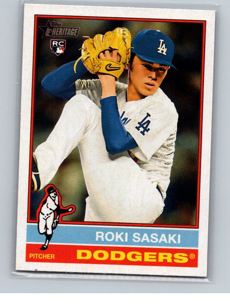 2025 Topps Heritage #224 Roki Sasaki