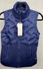Calia Cold Weather Run Vest Opulent Blue Size XS