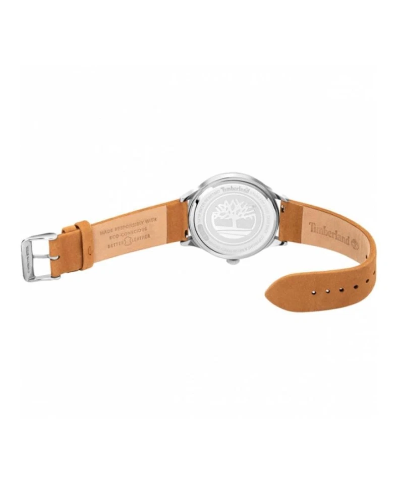 TIMBERLAND Hombres Analógico Cuarzo Informal Reloj Clásico Vestido Esfera Azul Impermeable Rou Foto 2 de 4