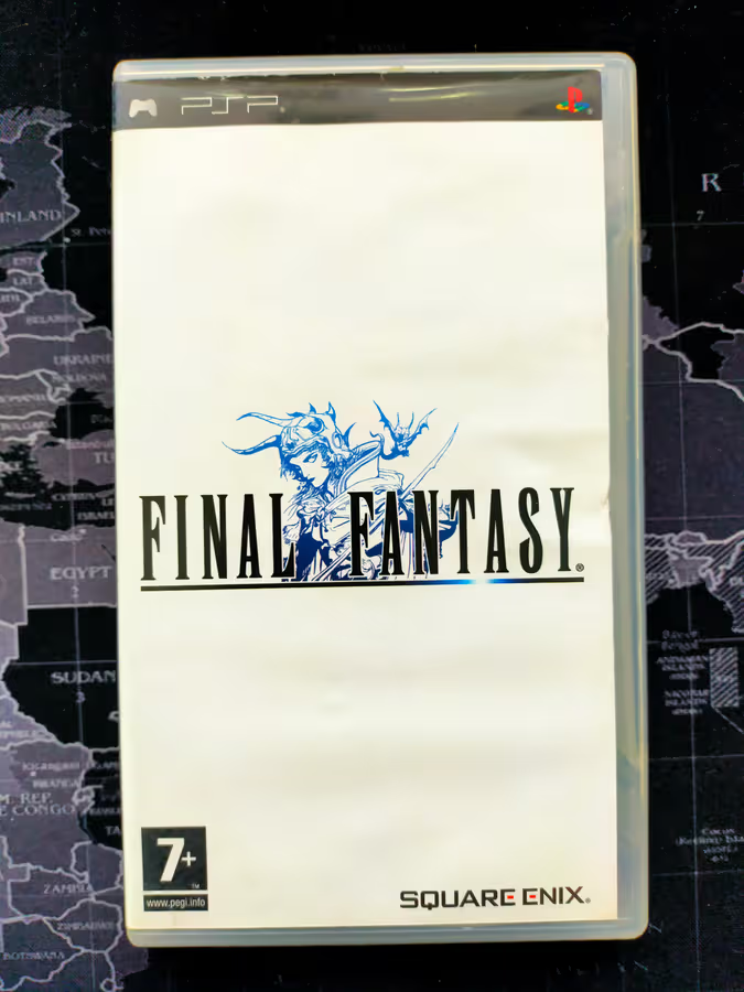 Final Fantasy I 1 PSP PAL UK ULES-00986 Complete CIB Manual Square Enix ...