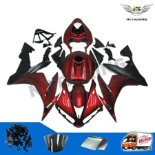 Fairing Red Black Injection ABS Plastic Kit Fit for 2004-2006 YAMAHA YZF-R1 a022