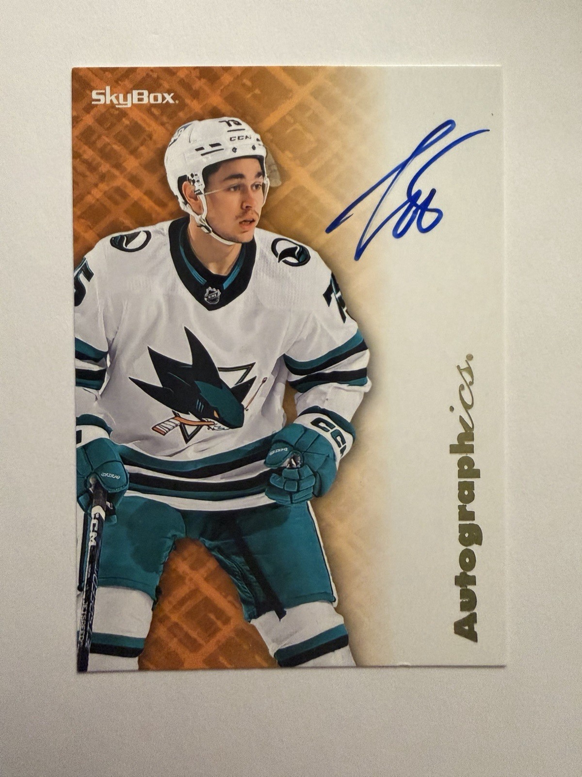 2023-24 Skybox E-X 2000 Autographics Rookies Danil Gushchin #AG-DG Auto RC