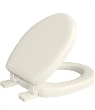 Jones Stephens C3B5R201 Round Closed-Front Toilet Seat and Lid No Mounting Hardw