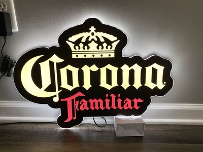 New Corona Familiar LED Sign Breweriana Collectible Illuminated Wall Decor