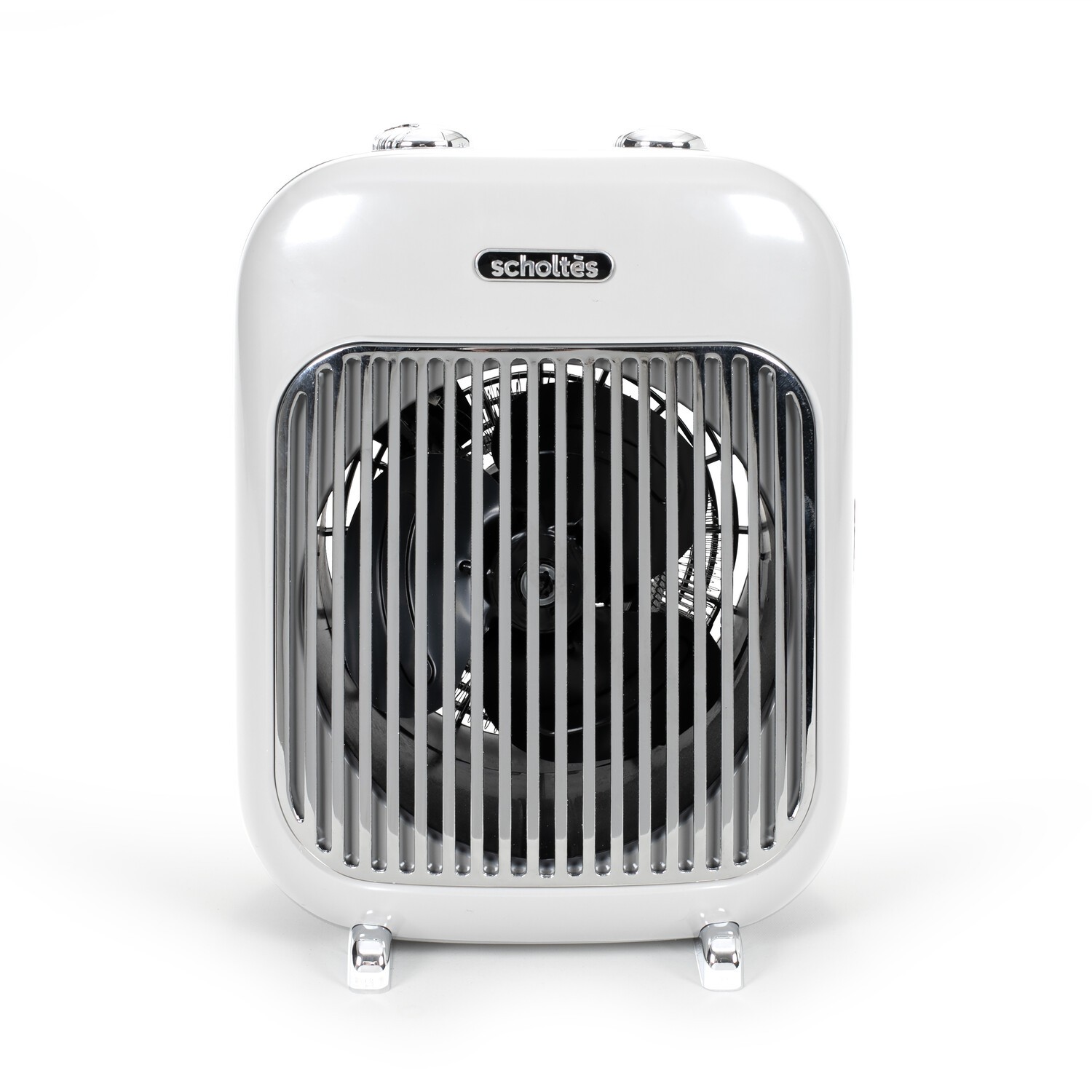 Chauffage soufflant 2000w Scholtes blanc idéal pour réchauffer le bureau