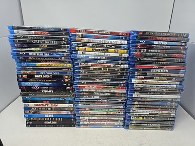Brand New COLLECTION Lot of 82 Blu-Ray Mix Marvel Disney DC Action Horror Sealed