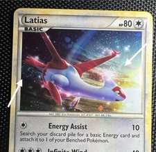 RARE 2 SWIRLS 🌀🌀 Latias (Cosmos Holo) Pokémon HGSS Black Star Promo #HGSS10 on eBay