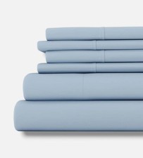 ienjoy Home Blue Solids in Style 6-Pc. Sheet Set, King Size