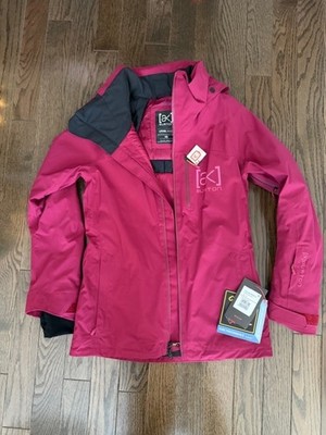 Burton AK Gore-Tex 2L Embark Jacket (Spiced Plum) Size XS
