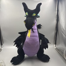 Disney World Sleeping Beauty 18" Plush Maleficent Dragon