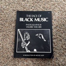 1976 Face of Black Music by Archie Shepp/Valerie Wilmer - Softcover