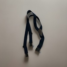 Dickies Men  s Navy Blue Y-Back Suspenders Heavy Duty Adjustable Work Belt Clips