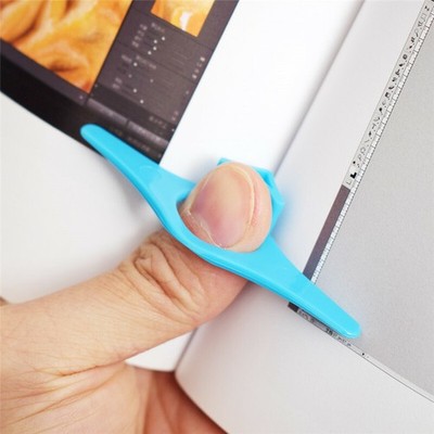 1pcs Multifunktions Thumb Thing Buch Seite Halter Lesezeichen Marker Werkzeug