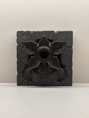 Stranger Things Demogorgon Wall Art 3D printed Sculpture   Unique Wall Art ￼