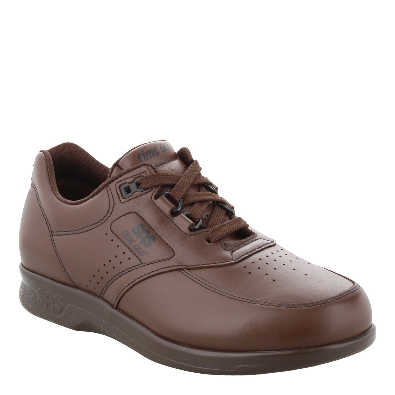 Mens SAS Timeout Walking Shoe TIMEOUTWAL Walnut LEATHER 25190₽